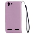 thumbnail image 3 of Funda de cuero con estampado de flores para Lenovo Vibe K5, estilo 1, 3 of 5
