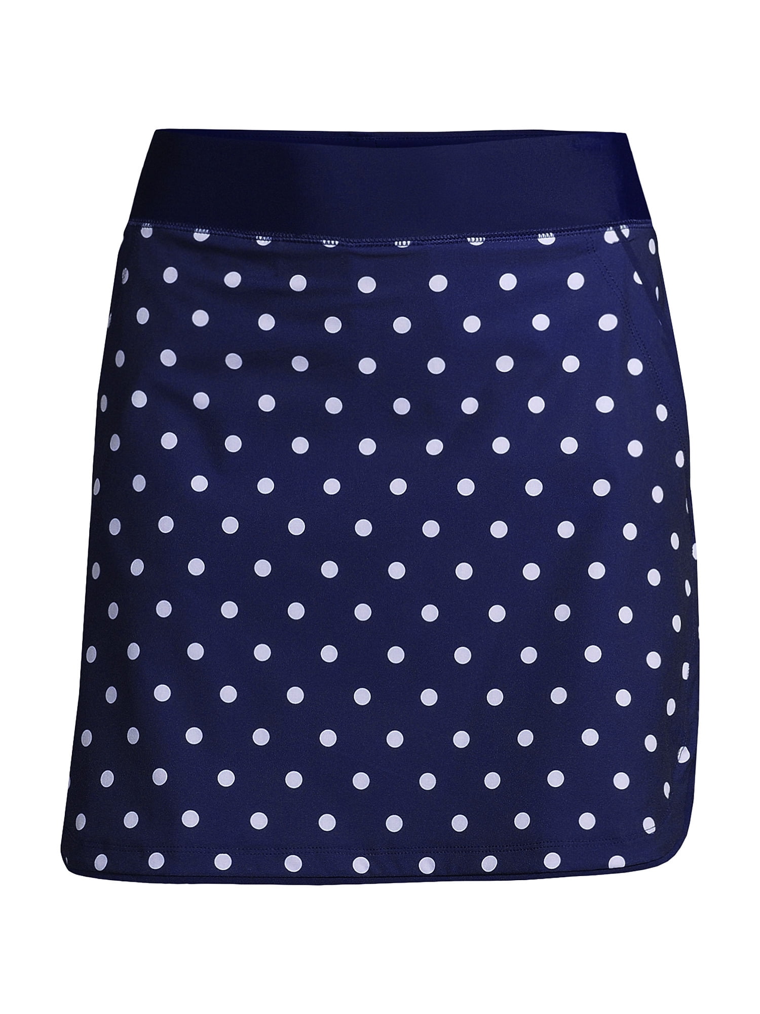 Lands' End Women's Plus Size Quick Dry Elastic Waist Active Board Skort