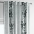 thumbnail image 3 of Half Price Drapes Copenhagen Grey Room Darkening Curtains for Bedroom (1 Panel), 50W X 96L, 3 of 10