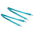 thumbnail image 1 of Unique Bargains 59' Shoulder Strap, 2 Pcs 0.98' Width Nylon Adjustable Replacement Strap with Metal Swivel Hooks, Light Blue, 1 of 5