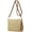 Beige, variant on Straw Beach Bags For Women Rattan Purses Summer Straw Handwoven Bag Raffia Handbag Shoulder Bag Cross-body Square Bag