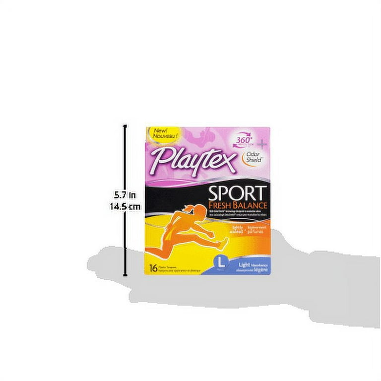 Playtex® Sport Fresh Balance Lightly Scented Regular Absorbency