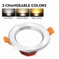 thumbnail image 5 of 9W 12W Trimless Ultra Slim Commercial Lighting for Hotel Round Led Ceiling Down Lights/Recessed Down Light/Led Downlight 7 Cold White, 5 of 5