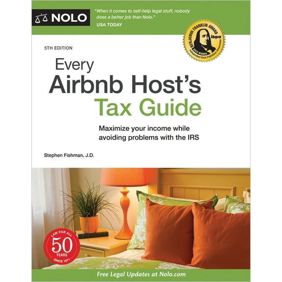 Pre-Owned Every Airbnb Host's Tax Guide (Paperback) 1413329357 9781413329353
