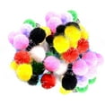 thumbnail image 4 of 100 pompones multicolores suaves y esponjosos pompones para manualidades suministros de decoraciones, 4 of 9