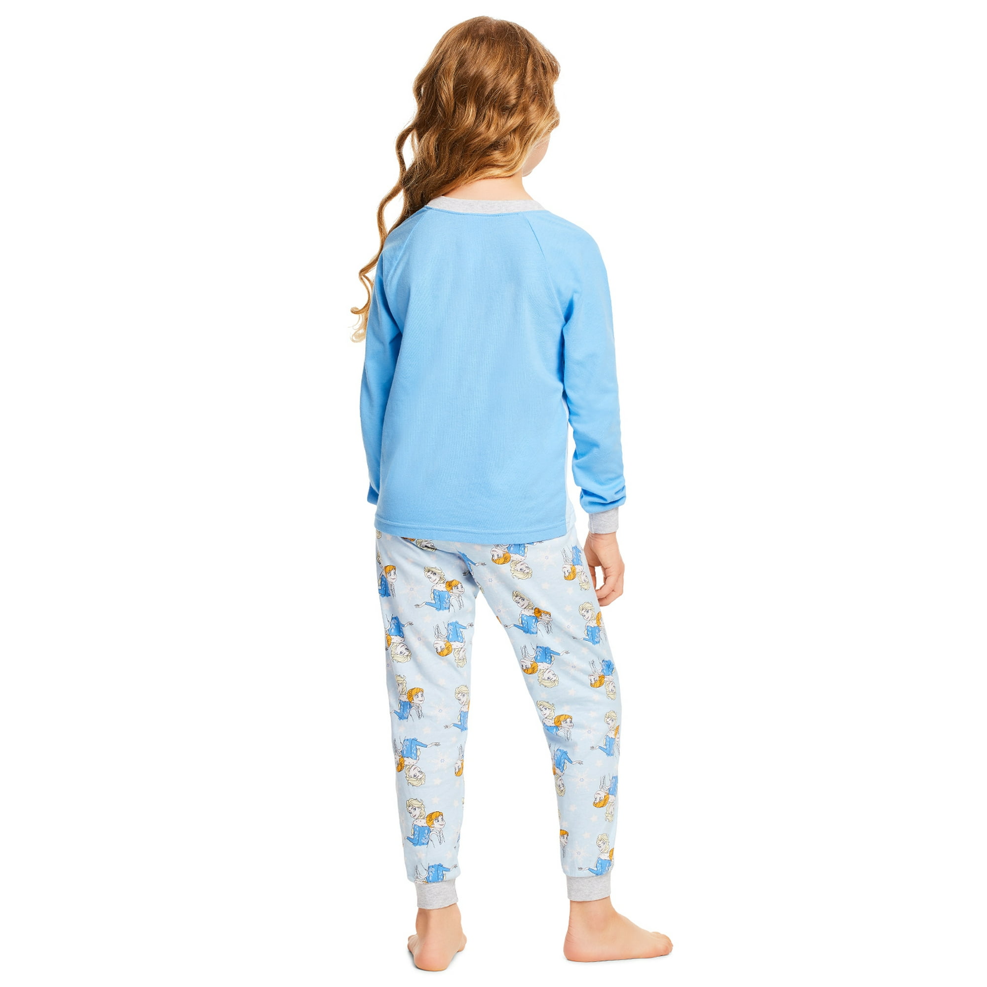 Disney Frozen Pajamas for Girls 2 Piece Sleepwear Girls PJ Set 6 Walmart