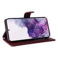 thumbnail image 2 of JTCASES Compatible with Samsung Galaxy S20 5G 6.2 inch Case Wallet Flip Folio Case [Kickstand] with RFID Blocking Card Holders [Shockproof] Wrist Strap Cover for Men Women Girls, Winered, 2 of 12