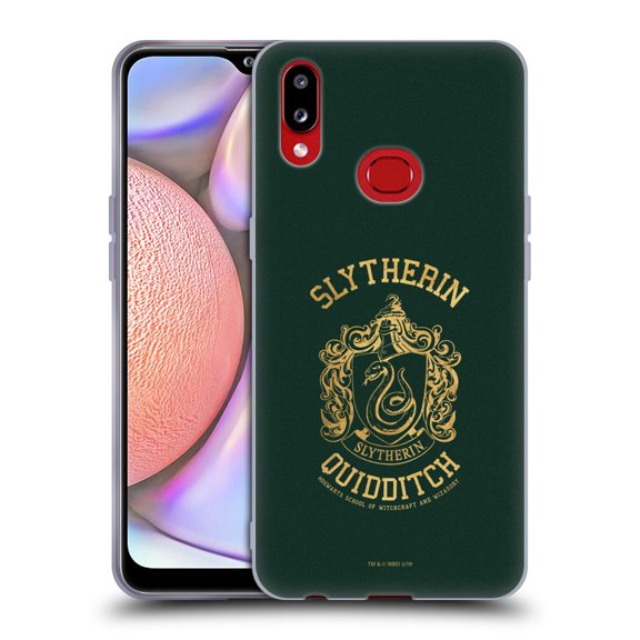 Head Case Designs Officially Licensed Harry Potter Deathly Hallows X Slytherin Quidditch Soft Gel Case Compatible with Samsung Samsung Galaxy A10s (2019)