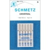Schmetz Universal Assorted Sewing Machine Needles - Size 7/10, 80/12, 90/14, 5 Count