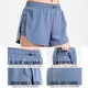 thumbnail image 4 of Shorts deportivos 2 en 1 para mujer con cintura elástica de malla, 4 of 7