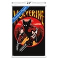thumbnail image 3 of Marvel Comics - Wolverine - Retro Gaming Wall Poster with Wooden Magnetic Frame, 22.375" x 34", 3 of 5