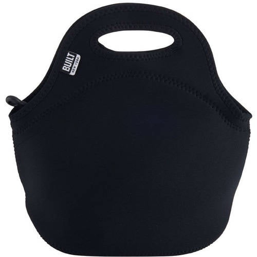 Built Neoprene Getaway Zippered Lunch Tote in Black