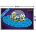 thumbnail image 3 of The Simpsons: Treehouse of Horror - Kang and Kodos Wall Poster, 22.375" x 34", Framed, 3 of 3
