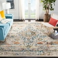 thumbnail image 6 of SAFAVIEH Madison Alys Vintage Traditional Area Rug, Green/Turquoise, 4' x 6', 6 of 6