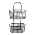 Cheungs Metal Wall Hanging Storage Basket