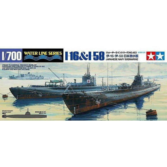 Japanese Navy Submarines - I6 & I58 New