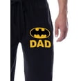 thumbnail image 2 of DC Comics Mens' Batman Father's Day Bat Dad Classic Sleep Jogger Pajama Pants, 2 of 5