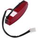 thumbnail image 2 of Atv 12v 3 Wire Brake Stop Light License Taillight Red For Atv Off Road Motorcycle Signal Lamp Acces, 2 of 5