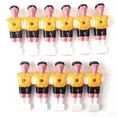 thumbnail image 1 of 11 piezas de futbolín para hombre, de fútbol para , de fútbol, piezas de repuesto para interiores Amarillo shamjiam Reemplazos de futbolín, 1 of 7
