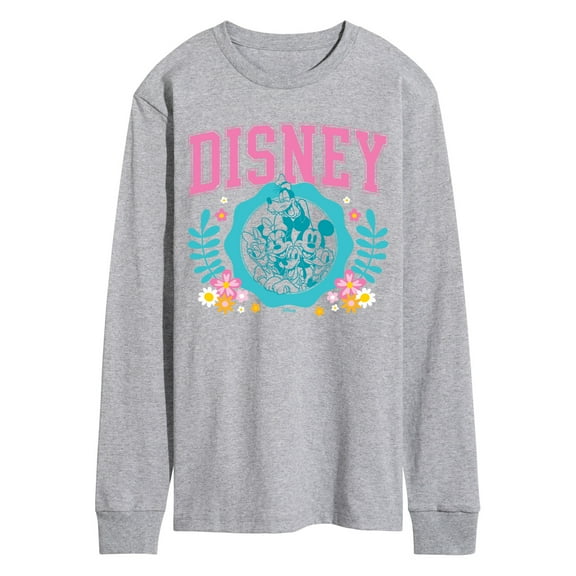 Disney - Spring Disney Mickey and Friends - Men's Long Sleeve Graphic T-Shirt