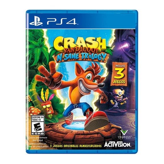 Crash Bandicoot N. Sane Trilogy PlayStation 4 Físico