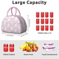thumbnail image 4 of Sweet Cat Lunch Bag – Adorable Pattern for Funny and Loving Cat Enthusiasts, 4 of 4