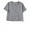 Grey - 053, variant on Aeropostale Womens Crop Cutout Basic T-Shirt, Grey, Juniors, Small