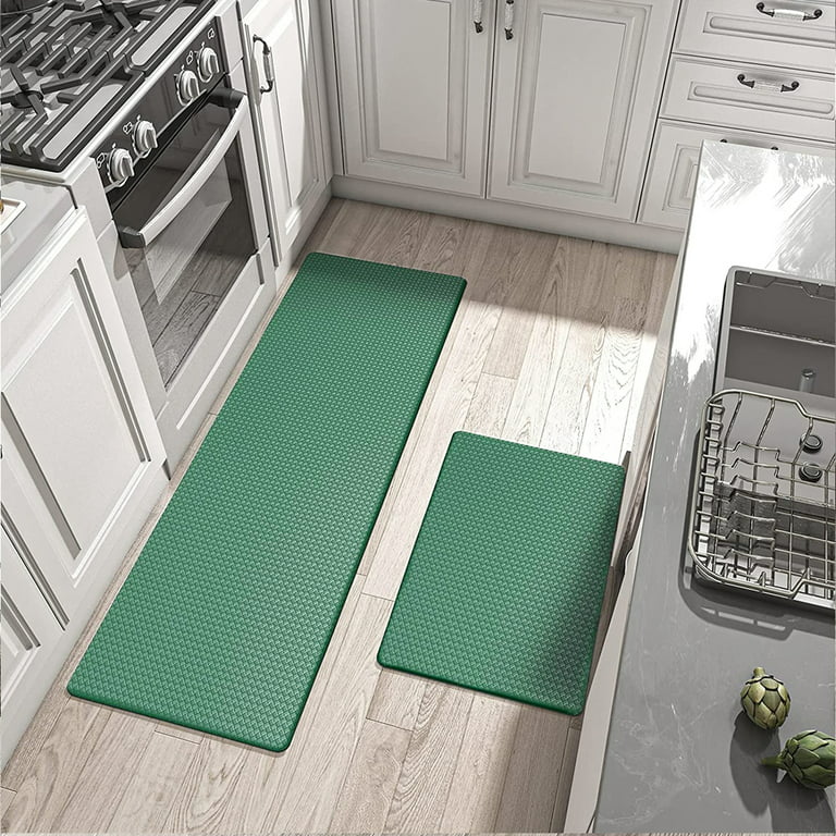2PCS Kitchen Mat Cushioned Anti-Fatigue Floor Mat,Waterproof Non