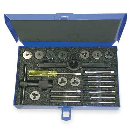 

Tap/Die Set 23pc UNC UNF