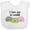 AA-White, variant on Inktastic I Love You So Mochi Boys or Girls Baby Bib