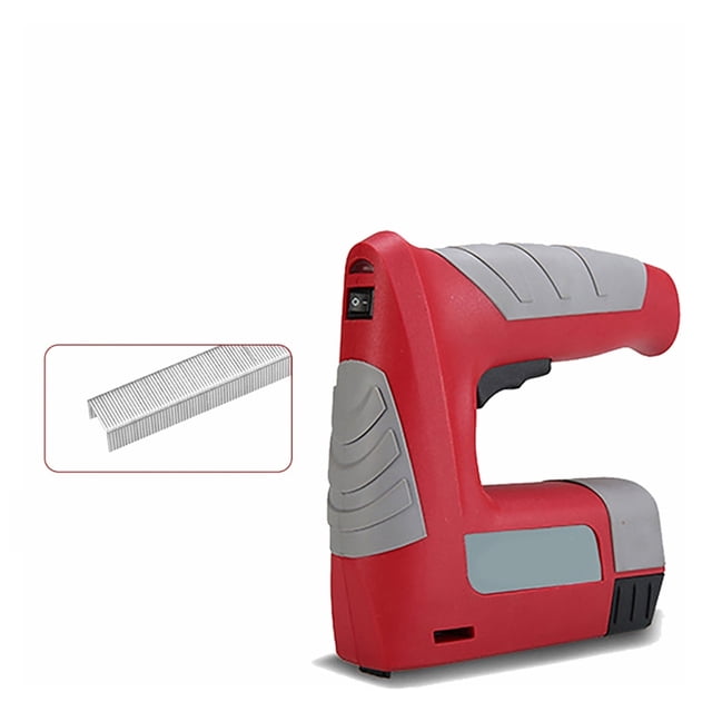 Electric Tacker Stapler Wireless Nail Gun Furniture Staple Gun For Frame Staples Woodworking USB Rechargeable With 2500pcs Nail