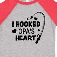 thumbnail image 4 of Inktastic I Hooked Opa's Heart with Fishing Rod Boys or Girls Toddler T-Shirt, 4 of 5