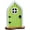 grün, variant on Gnome door, fairy door, mouse door, elf door made of wood to open with funny gnome, craft door 3D decoration gnome door set, fairy garden decoration, garden tree door and window