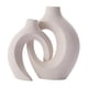 thumbnail image 5 of Florero de cerámica hueco Strade Fareast Limited decoración nórdica moderna bohemia Negro, 5 of 8