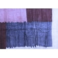 thumbnail image 1 of Ahgly Company Machine Washable Indoor Rectangle Abstract Blue Contemporary Area Rugs, 7' x 10', 1 of 4