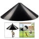 thumbnail image 2 of Cúpula protectora para comederos de pájaros, comederos de pájaros, protector deflector, comedero de jardín, cubierta contra la lluvia Estilo de varilla, 2 of 9