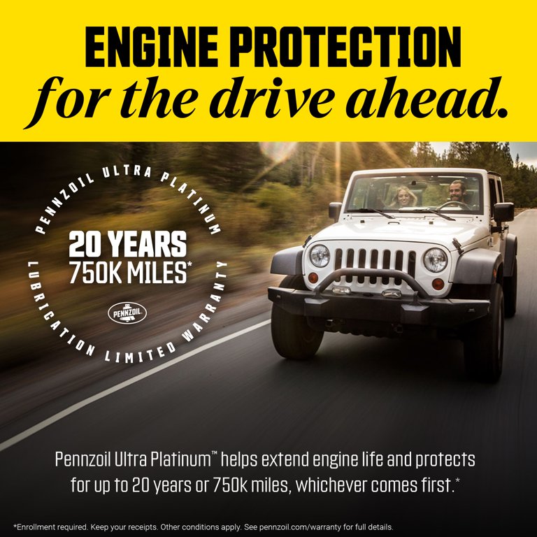 Pennzoil Ultra Platinum 5W-30 5クォート Amazon.com: Pennzoil Ultra Platinum Full Synthetic 5W-30