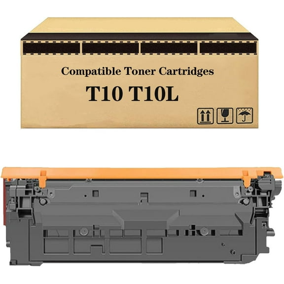 T10 T10L Toner Cartridges Compatible for Canon X LBP1538C C1533P C1538P MF1538C C1538iF Printers --- High Capacity 13,000 Pages