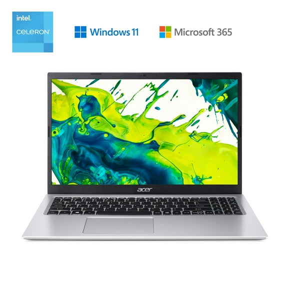 Acer Aspire 1 A115-32-C0MW 15.6" Laptop Intel N4500, 4GB RAM, 64GB eMMC, 4GB, 64GB, UHD Graphics