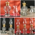 thumbnail image 6 of OPBATHY1 8" Vintage Glass Kerosene Lamp with Metal Wick (2 Count), 6 of 8