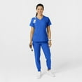 thumbnail image 3 of Wink W123 Women's Comfort Waist Cargo Jogger Scrub Pant, Royal, XS Womens, 3 of 6