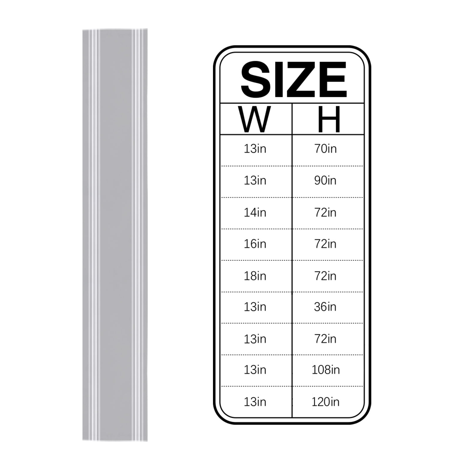 Ldtrchee Grey Striped Table Runner 108 Inches, Luxurious White Stripes Modern Abstract Art Bed Runner Dresser Scarves Tabletop for Indoor Outdoor Parties/Ceremony/Banquet, 13"x 108"