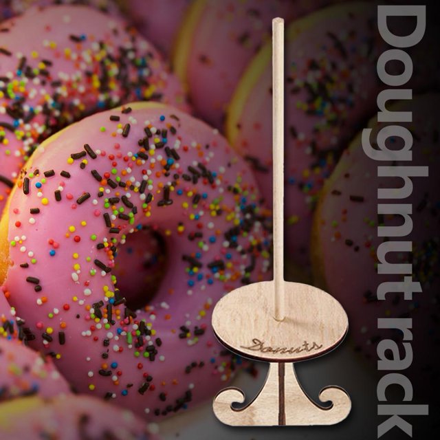 Donuts Holding Stand Postre Donut Table Holder Decoración de boda (JM01758) Wdftyju Libre de BPA