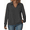 Dark Gray, variant on Fall Long Sleeve V Neck Shirts for Women Plus Size Loose Fit Tops Flattering Pullover Ladies Work Polo Sweatshirts