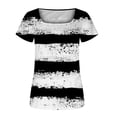 thumbnail image 5 of Jgppe Tunique d'Été pour Femmes Blouse Habillée Décontractée Manches Courtes T-Shirts Amples pour Dames, 5 of 5
