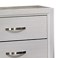 thumbnail image 6 of Nmkwnr 2 Drawers Beside Table Nightstand with Metal Handle, White, 6 of 6