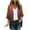 Red, variant on VEKDONE 3/4 Sleeve Cardigan for Women Trendy Gradient Color Chiffon Cover Ups Summer Loose Fit Lightweight Kimono Cardigans Casual Vacation Beach Capes Red XXL