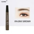 thumbnail image 2 of TUITOONM Eyebrow Pencil 4-Point Microblading Pen Waterproof, Long-Lasting Natural Brow Duo for Hair-Like Strokes, Beard & Lash Filler, 0.07 oz, 2 of 8