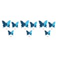 thumbnail image 3 of Billuyoard Pegatinas de insectos Calcomanías de espejo decorativas Pegatinas de pared 3D de plástico para oficina en casa, azul, 48 piezas Type1 NO1, 3 of 6