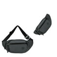 thumbnail image 1 of Bolsa de bandolera impermeable de nylon para hombre | Ligero 0,31 lbs | Correa ajustable para el hombro, mochila mensajera deportiva de exterior espaciosa de 13,4"x5,9"x2,8", 1 of 6